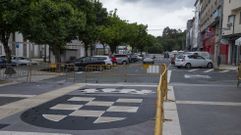 Los hechos sucedieron en la zona peatonal del centro de Ordes, en la calle do Mu��o