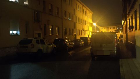 El barrio de Ceares desprovisto de alumbrado p�blico