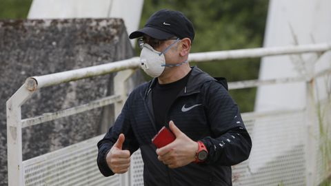 Gente haciendo deporte o paseando en Ourense