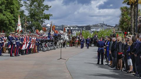 Jura de la bandera en Lugo