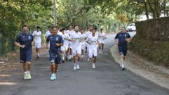 Primer entrenamiento de pretemporada del Negreira.