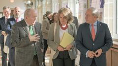 La vicepresidenta Teresa Ribera visit� este jueves la Diputaci�n de Lugo