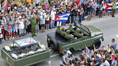Los restos de Fidel Castro llegan a Holgu�n, su localidad natal