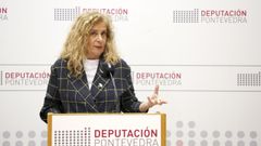 La presidenta de la Deputaci�n de Pontevedra, Carmela Silva, en una imagen de archivo