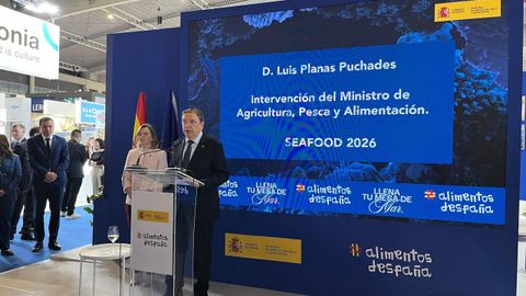 Planas durante el Seafood