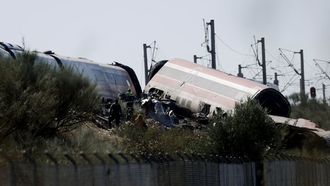 El accidente de dos trenes de alta velocidad en Toledo, en im�genes
