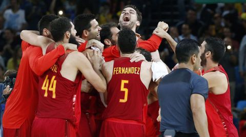 La mejor generaci�n de la historia del baloncesto espa�ol se despide de R�o 2016 con un bronce tras derrotar a Australia. 