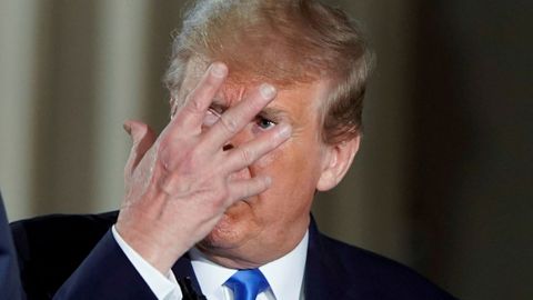Trump sostiene que su gesti�n de la crisis ha salvado a mill�n y medio de personas