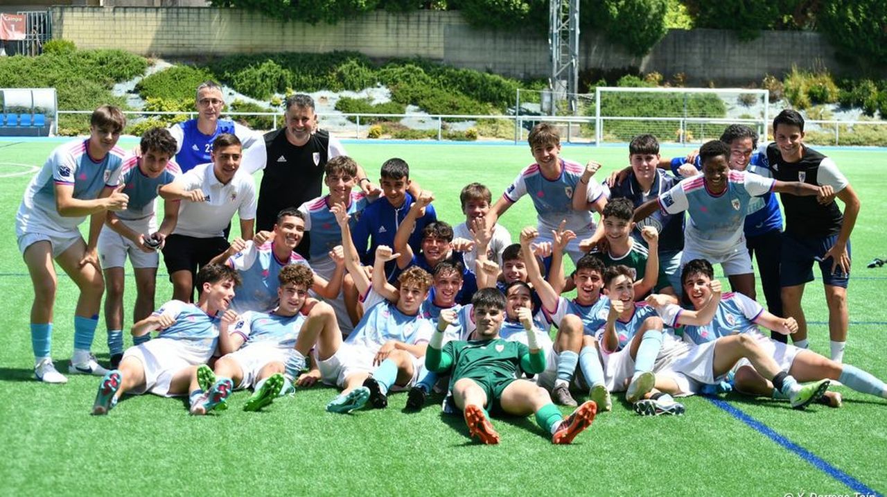 Buen balance de la cantera del Compostela