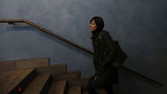 Ana Pont�n, en el 2016, en la asamblea celebrada en A Coru�a que la design� portavoz nacional del BNG.