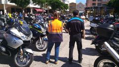 Un miembro de la Polic�a Local de Cedeira, en foto de archivo