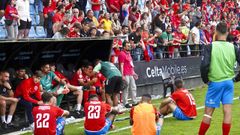 Derrota de la Unin Deportiva Ourense en la fase de ascenso a Segunda RFEF contra el Celta C-Gran Pea.