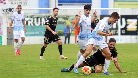 Partido de Tercera Federación entre el Boiro y el Compostela en el Campo municipal de Barraña