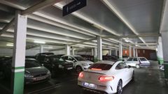 Imagen del aparcamiento subterr�neo, que tiene 102 plazas