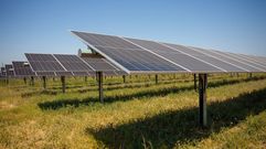 Imagen de la planta fotovoltaica Rey Solar de Recurrent Energy en la localidad sevillana de Carmona.