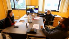 Las sesiones se realizan de manera virtual o bien presencialmente en la Unidad de Intervenci�n Familliar, en la imagen