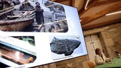Ponencia de Mar�a Jos� Iriarte en el Encontro Arqueol�xico do Barbanza