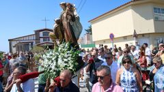 Procesiones en honor de la Virgen del Carmen en Barbanza
