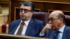 Aitor Esteban, portavoz del PNV en el Congreso, durante la sesi�n de debate