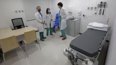 Nueva zona de consultas de baja prioridad en el servicio de Urgencias del Chuac