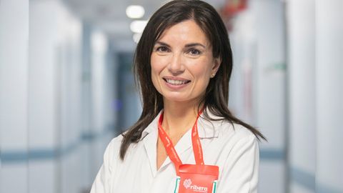 La doctora Isabel Martínez Egido, responsable de la Unidad de Roncopatías.