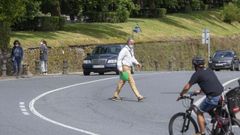 Conductas peligrosas de peatones de Santiago