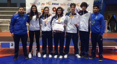 La expedicin crucea cosech buenos resultados en la competicin nacional de Pontevedra.