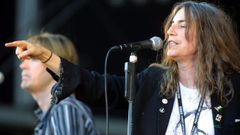 PATTI SMITH EN UNA ACTUACI�N EN EL A�O 2004