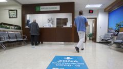 Instalaciones del hospital concertado Juan Cardona, ubicado en el barrio de Caranza