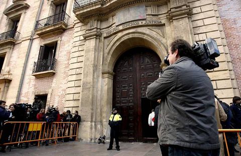 El Tribunal Superior de Justicia de Valencia, en una imagen de archivo