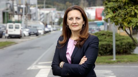 chus.Mara Jess Garca es la gerente de la comunidad de propietarios del polgono de Bergondo