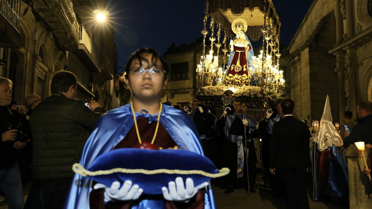 Una devoción con tres siglos de historia abre la Semana Santa de Cangas