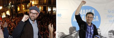 Vuelco electoral en las ciudades gallegas
