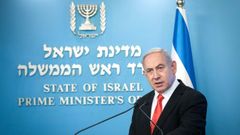 El primer ministro israelí, Benjamin Netanyahu