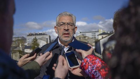 Miguel Fern�ndez lleva un a�o como alcalde de Lugo