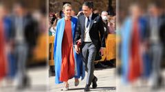 Marta Ortega y su esposo