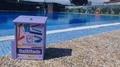 Buz�n de Femuro en las piscinas de Ver�n