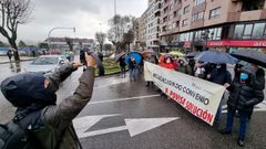 Movilizacin de sindicatos de Povisa por la parlisis de la negociacin del convenio laboral