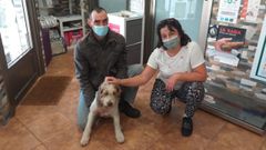 Isabel �lvarez, junto con Paloma, despu�s del rescate.