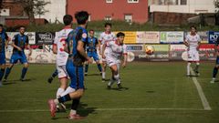 Imagen del encuentro entre el Noia y el C�ltiga.