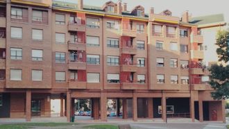 Bloque de edificiones en La Corredoria