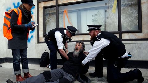 Protestas en Londres