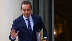 Sbastien Lecornu, el nuevo primer ministro de Francia, en el Elseo el pasado jueves.