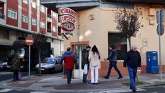 Exterior del Bar Oselle, en el Cami�o Real, en A Milagrosa