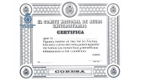 Diploma utilizado para estafar porETA-ASTURC�N