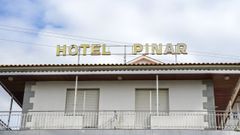 Fachada del hotel atracado en Sanxenxo en el 2025, que dio origen a la investigaci�n.