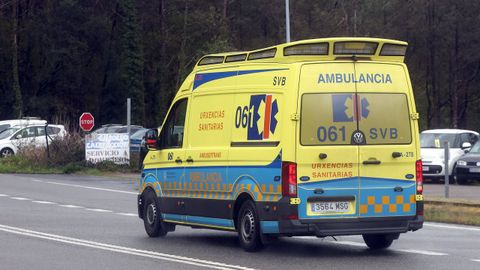 Una ambulancia, en una imagen de archivo.