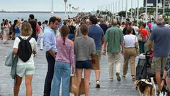 Ambiente en Asturias antes del eclipse