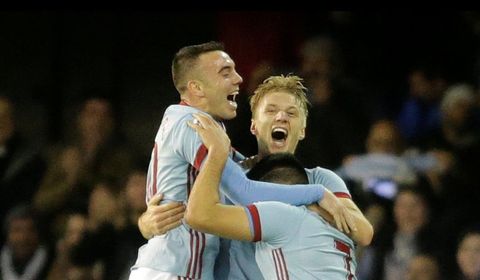 Celta-Real Madrid (2-2) de Primera el 7 de enero del 2018.