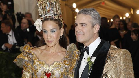 Sarah Jessica Parker y Andy Cohen